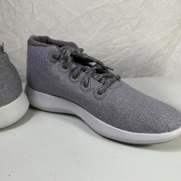NWOB Allbirds Wool Runner Up Mizzles Women’s Shoes Sz 11 Gray Casual Lace Up - Picture 4 of 10